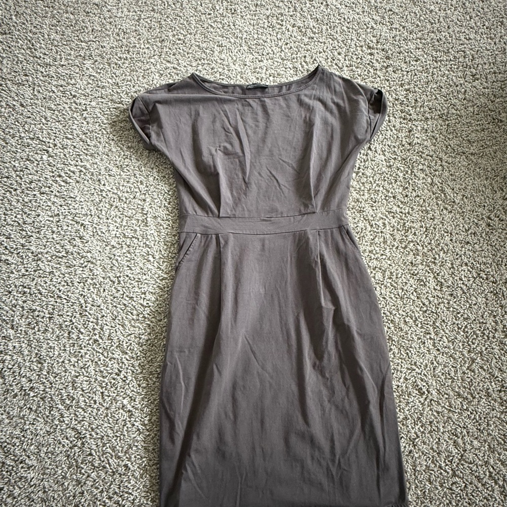 Elegant Gray Women's Dress